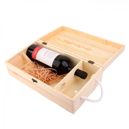 купить Gift packaging for wine (2 bottles) wooden