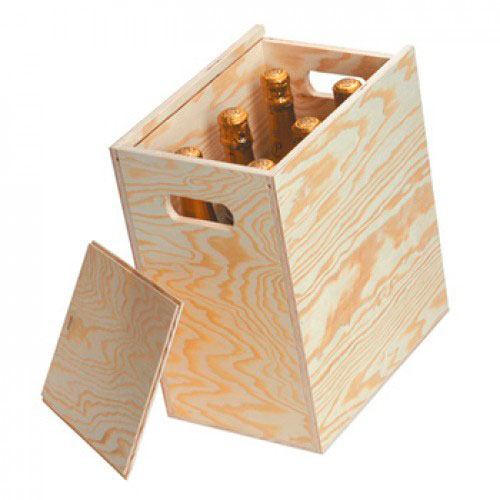 купить Wooden gift box for 6 bottles